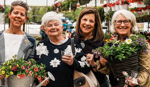 Ladies Night at Blooms & Berries Farm in Loveland, OH.