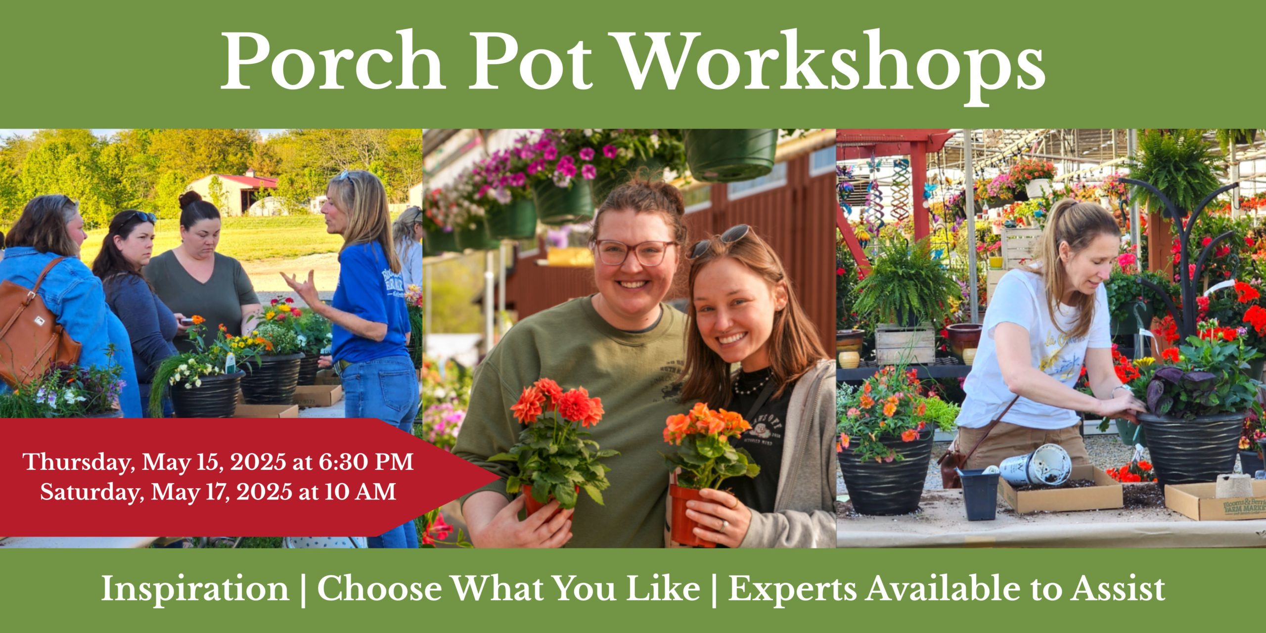 Porch Pot Workshop